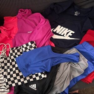 SizeNike and Adidas Activewear Bundle